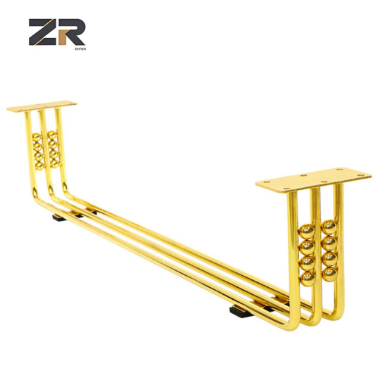 Модерни метални намештај, додатна опрема за трпезарију, софу на развлачење, ормарић за кафу и канцеларијски сто, подршка за ноге дневне собе