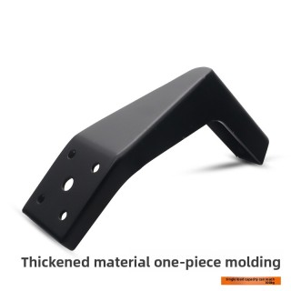 Canapé ZERUN robuste avec pieds en métal, style simple et moderne, avec panneau en bois, pour la maison et le bureau