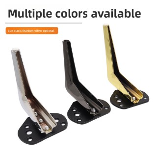 ЗЕРУН Современная металлическая мебель ножки конические железные квадратные верхние пластины для кухни обеденный стол домашний офис гостиная