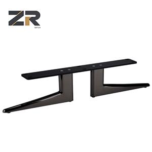 Pieds de meubles décoratifs en métal robuste noir ZERUN, style pistolet en fer, pour salon moderne, chambre à coucher, canapé-lit, accessoires d'hôpital