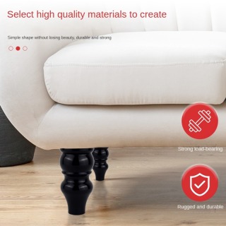 أرجل أثاث كلاسيكية من الخشب الصلب من زيرون عجلات للأرائك وغرف الطعام والمطابخ والفنادق متعددة الاستخدامات للكراسي والطاولات والأرائك