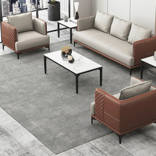 ZERUN Pieds de canapé modernes en forme de Y en métal doré et noir pour salon, chambre à coucher, bureau, salle de bain