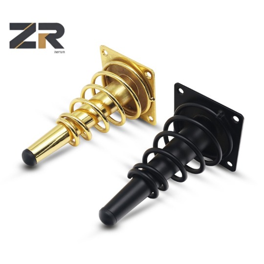 ЗЕРУН Модерни златни метални додаци за намештај, ноге за софу, кревет, конусне ноге за хотел, дом, трпезарију, дневну собу, болничку употребу