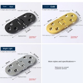 ЗЕРУН шарка од легуре цинка са преклопним преклопом од 180° за радну плочу, задебљана шарка са преклопним преклопом за дневну собу, спаваћу собу, трпезарију, велепродајна цена фабрике