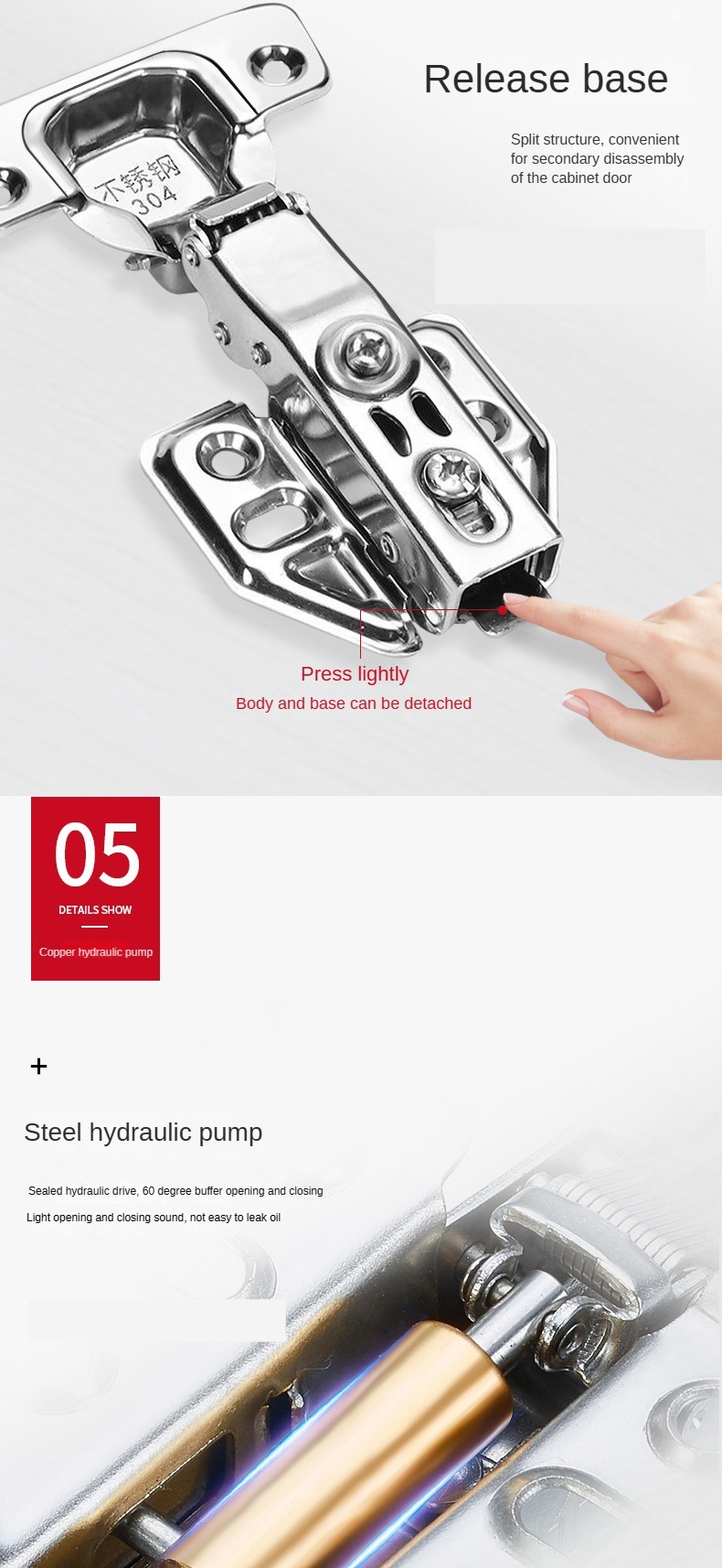 stainless Steel Hinges