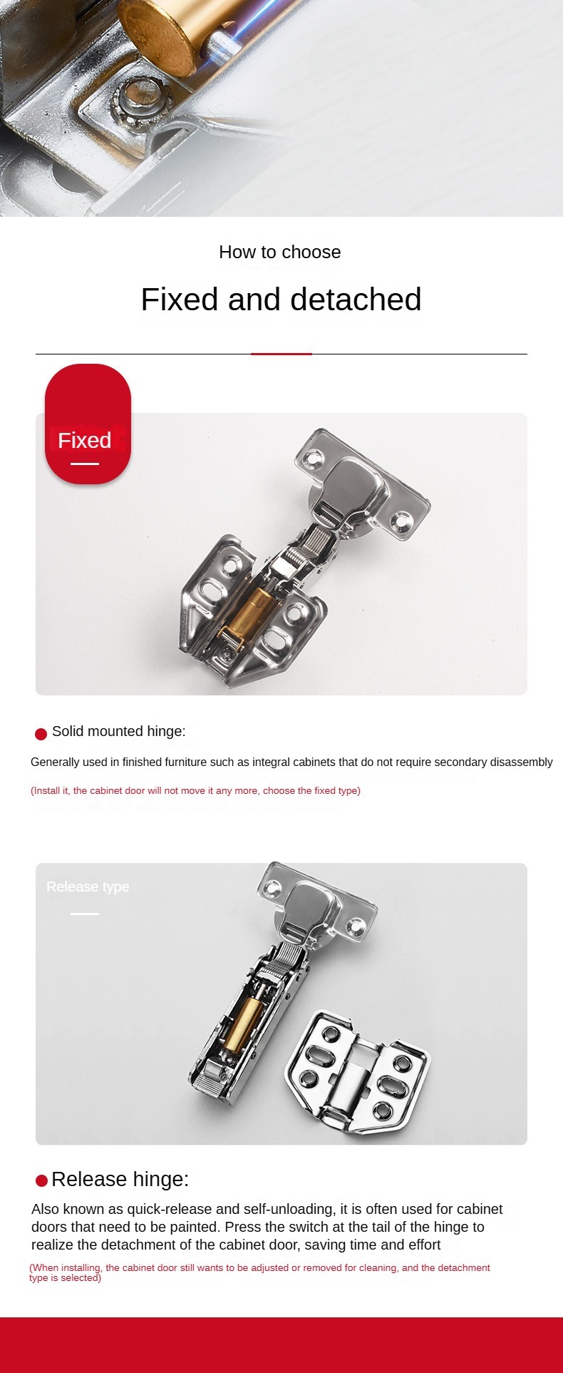 modern Design Hinge