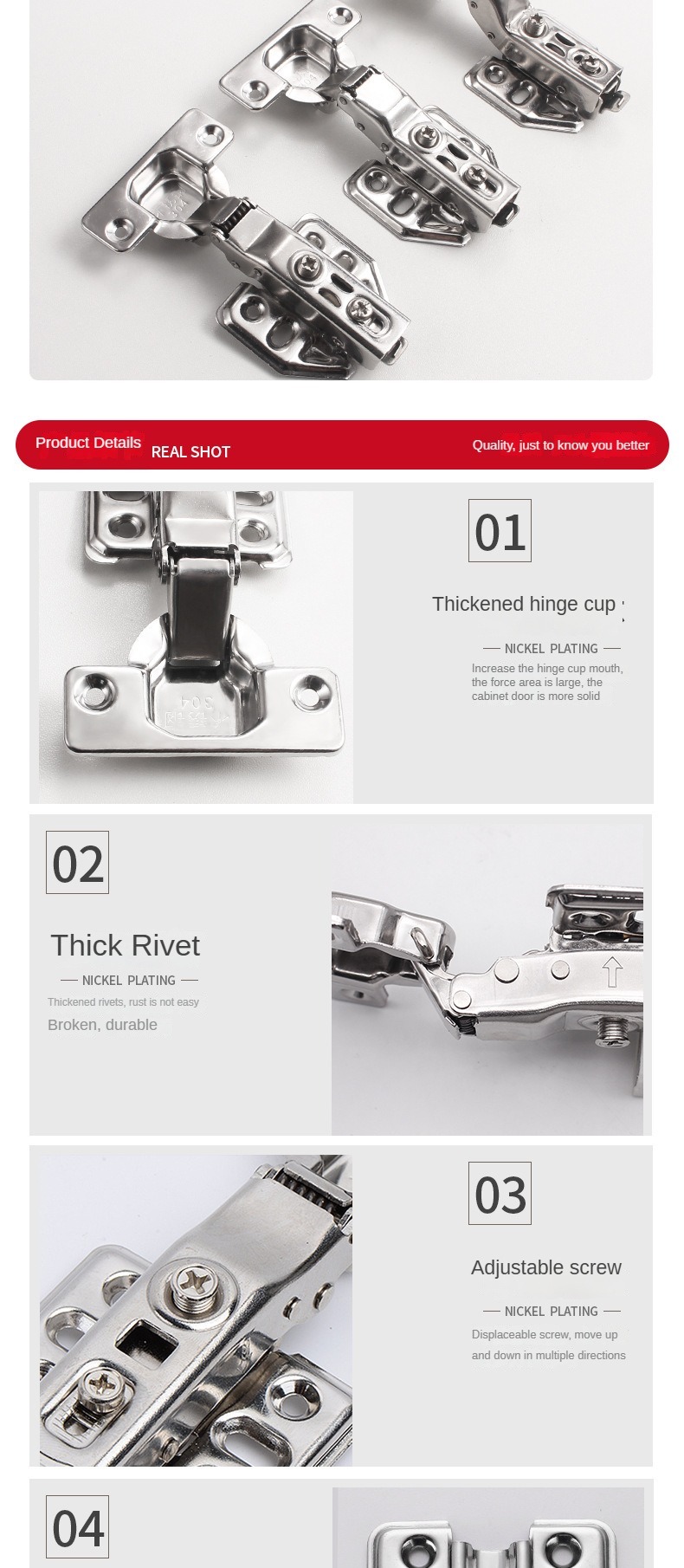 stainless Steel Hinges