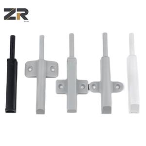 ZERUN Plastic Push to Open System Magnetic Tip Damper Buffer Drawer Door with Touch Latch and Catch for Cabinet or Buffers