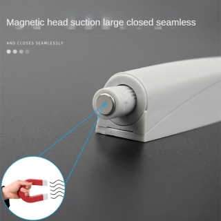 ZERUN Plastic Push to Open System Magnetic Tip Damper Buffer Drawer Door with Touch Latch and Catch for Cabinet or Buffers