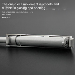 ZERUN Plastic Push to Open System Magnetic Tip Damper Buffer Drawer Door with Touch Latch and Catch for Cabinet or Buffers