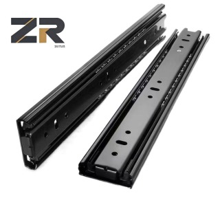 ЗЕРУН 45 мм Ширина Бесшумный Нержавеющая сталь Трехрельсовый Шкаф Кухонный Винный Шкаф Уличный Холодильник Подшипник Направляющие Ящика