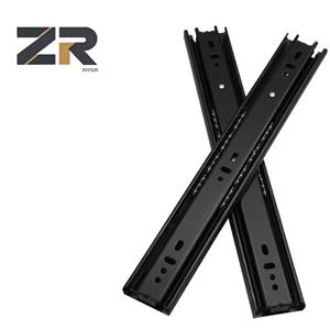 ЗЕРУН 45 мм Ширина Бесшумный Нержавеющая сталь Трехрельсовый Шкаф Кухонный Винный Шкаф Уличный Холодильник Подшипник Направляющие Ящика