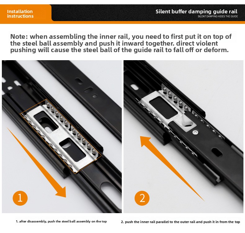 Stainless Steel Slide Rail