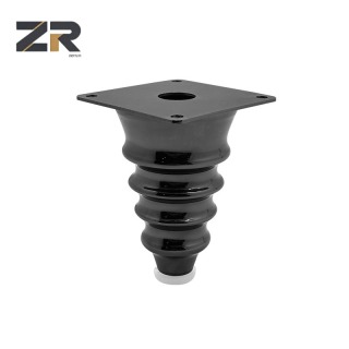 Pieds de meubles modernes en métal or rose ZERUN, matériau en fer pour salle à manger/cuisine/salon/chambre à coucher, chaise/banc, réparation de canapé, armoire