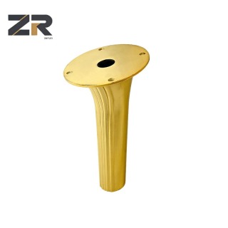 Pieds de meubles en métal doré de style moderne ZERUN pour lit, canapé et table, robustes pour chambre à coucher, hôtel, appartement, vente à chaud