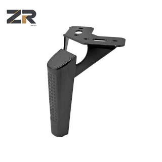 ЗЕРУН Тяжелый Долг Современный Черный Металл Мебель Аппаратное обеспечение Аксессуары Новые ножки для дивана, опорные ножки для шкафа для гостиной на открытом воздухе