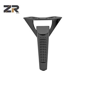 ЗЕРУН Тяжелый Долг Современный Черный Металл Мебель Аппаратное обеспечение Аксессуары Новые ножки для дивана, опорные ножки для шкафа для гостиной на открытом воздухе