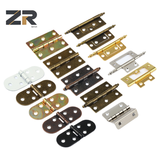 Charnière à rabat en fer moderne ZERUN 180°, rabat pliable et épais pour comptoir, chambre à coucher, salle à manger, hôtel, prix de gros d'usine