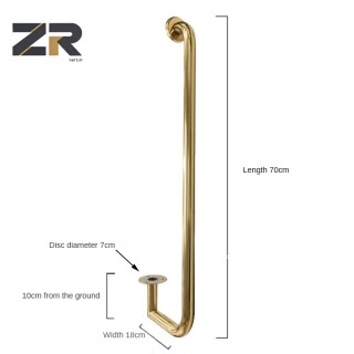 Pés decorativos de aço inoxidável dourados ZERUN, base de metal resistente para sofá moderno e estrutura de cama na sala de estar e no quarto