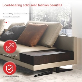 ZERUN Pistola de Ferro Preta Decorativa Pernas de Móveis de Metal Resistente Moderno Sala de Estar Quarto Sofá-Cama