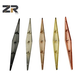 ZERUN Durable Sofa Buckle Button Golden Decorative Accessories for Kitchen Furniture Plastic Material Decorative Buttons