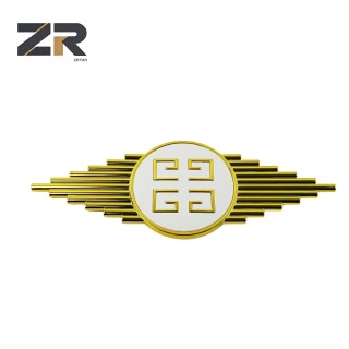 ZERUN – Boucle décorative en plastique, style chinois moderne, accessoires pour canapé, lit en cuir, quincaillerie pour meubles de salon
