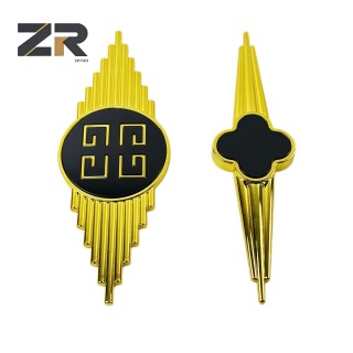 ZERUN – Boucle décorative en plastique, style chinois moderne, accessoires pour canapé, lit en cuir, quincaillerie pour meubles de salon