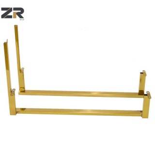 ЗЕРУН Нержавеющая сталь Золотые декоративные ножки для мебели Прочная металлическая основа для каркаса дивана-кровати Современная гостиная и спальня