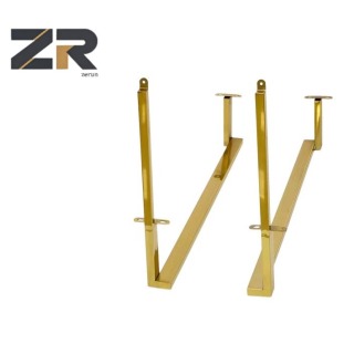 ЗЕРУН Нержавеющая сталь Золотые декоративные ножки для мебели Прочная металлическая основа для каркаса дивана-кровати Современная гостиная и спальня