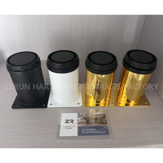 Pied de canapé moderne en acier inoxydable avec base en métal pour chaise de salle à manger, table, armoire pour salon, cuisine, salle de bain, hôtel, hôpital