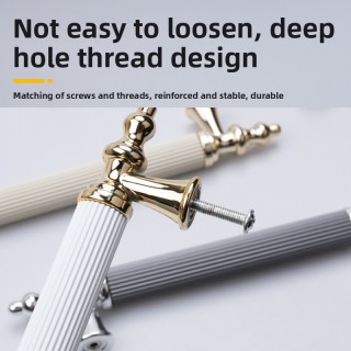 Fabrika Doğrudan Özelleştirilebilir Mobilya Donanımı Alüminyum Alaşımlı Kulp Düğmesi Gardırop ve Çekmece Dekoratif Kullanımı İçin İtme Çekme