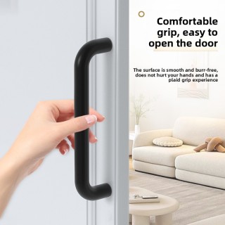 مقبض خزانة ملابس من الألومنيوم الوردي مقاس 160 مم بتصميم عصري فاخر من زيرون، ملحق من سبائك الزنك لغرفة النوم وخزانة المطبخ