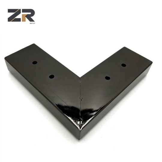 ZERUN Pieds de meuble-lavabo extensibles modernes en fer, style panneau de bois, pour la maison, le bureau, le salon, l'hôtel, la salle à manger et l'hôpital