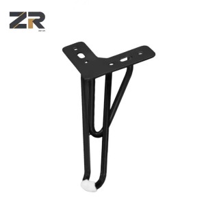 ZERUN - Pata de sofá moderna de hierro pulido dorado para cama, soporte para sofá de metal resistente, ideal para hoteles