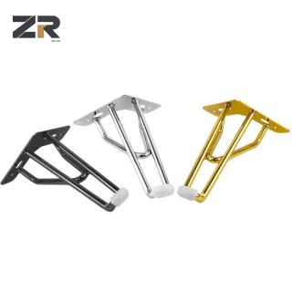 ZERUN - Pata de sofá moderna de hierro pulido dorado para cama, soporte para sofá de metal resistente, ideal para hoteles
