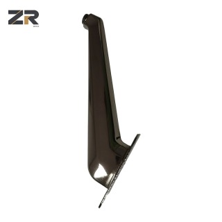 Patas de sofá de metal contemporáneo ZERUN, modernas patas de hierro europeo negro para el hogar, la oficina, el comedor, la sala de estar, el dormitorio, el hospital y la cocina.