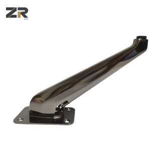 Patas de sofá de metal contemporáneo ZERUN, modernas patas de hierro europeo negro para el hogar, la oficina, el comedor, la sala de estar, el dormitorio, el hospital y la cocina.