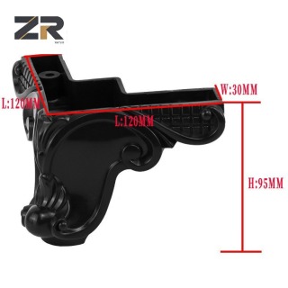 ЗЕРУН Т-обликана нога за софу, модерни пластични додатак за столицу у дневној соби, намештај за спаваћу собу, за употребу у трпезаријском столу
