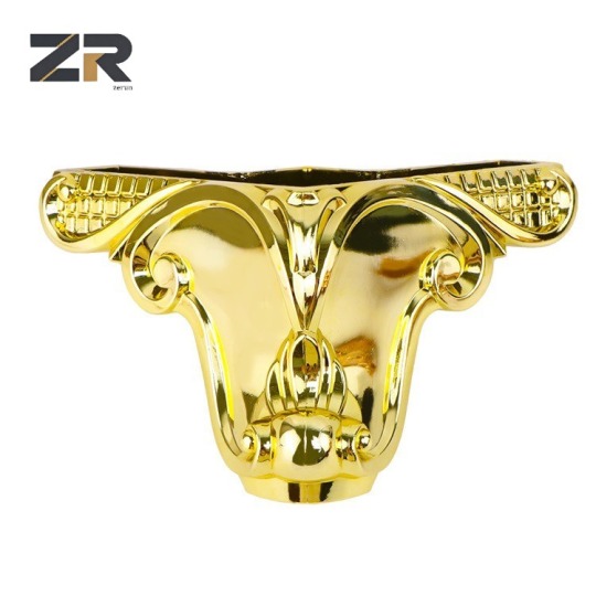 Pied de canapé en forme de T ZERUN, accessoire moderne recouvert de plastique pour chaise de salon, meuble de chambre à coucher pour table à manger