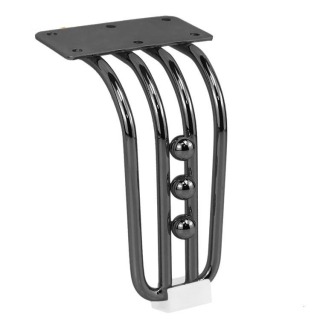 Patas de metal modernas y elegantes con soporte de hierro cromado dorado para sillas, comedores, salas de estar, muebles, accesorios, armarios y sofás.
