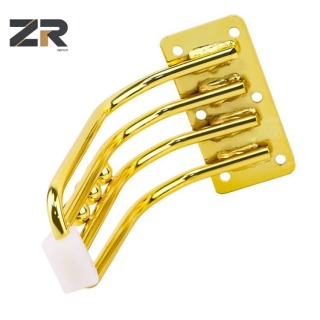 Patas de metal modernas y elegantes con soporte de hierro cromado dorado para sillas, comedores, salas de estar, muebles, accesorios, armarios y sofás.