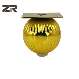 ЗЕРУН Модерне металне ноге за намештај у облику лопте, гвоздене хромиране ноге, популарне ноге за трпезарију, дневну собу, кућну канцеларију, сточић за кафу, столицу