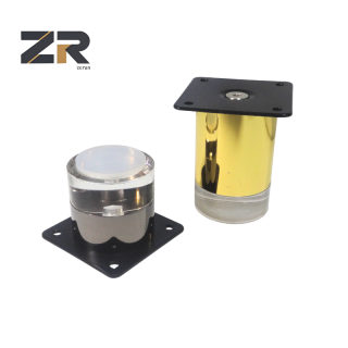 Pata de sofá moderna de acero inoxidable, base de metal para comedor, silla, mesa, armario, cocina, sala de estar, hospital, hogar, oficina, apartamento.