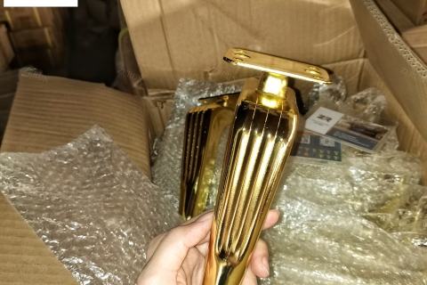 Zerun Hardware Products Factory: Ship Out Stylish Gold Light Luxury Furniture Legs Today