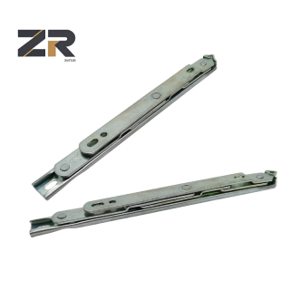 19-дюймовая круглая прорезная опора из нержавеющей стали с четырьмя перекладинами, направленными вверх от ветра: раздвижные окна и двери Поднять