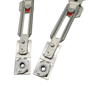 Скрытая петля без винтов европейского стандарта: нержавеющая сталь 304, превосходное качество для алюминиевых дверей и окон Сломанный Мост