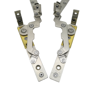 Ze Run Gizli Paslanmaz Çelik Menteşeler: Elevate Çift Köprülü Alüminyum Örgülü Kanatlı Pencereler