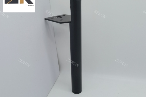 ZeRun Hardware Factory: Picior elegant de canapea din metal negru – Chintesența forței și stilului pentru piețele globale de mobilă