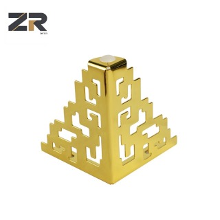 Золотисто-черные хромированные металлические мебельные аксессуары металлические ножки для диванов металлические ножки для диванов