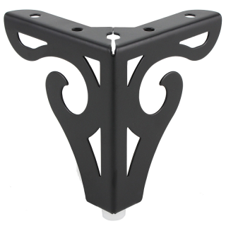 Золотисто-черные хромированные металлические мебельные аксессуары металлические ножки для диванов металлические ножки для диванов